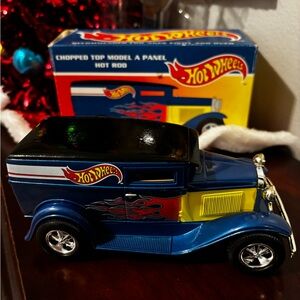 Vintage Hot Wheels Chopped Top Model A Panel Hot Rod In Box